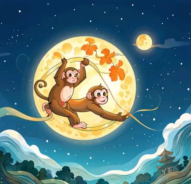 当你说'捞月'，黄海学院门卫到底在笑什么 捞月的真正含义和成语故事解析